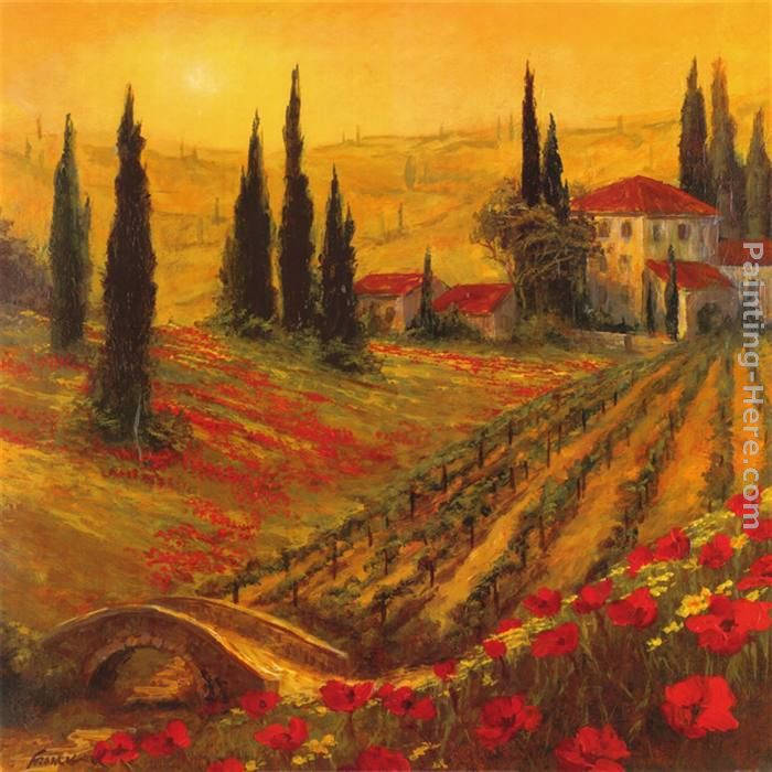 Art Fronckowiak Poppies of Toscano I